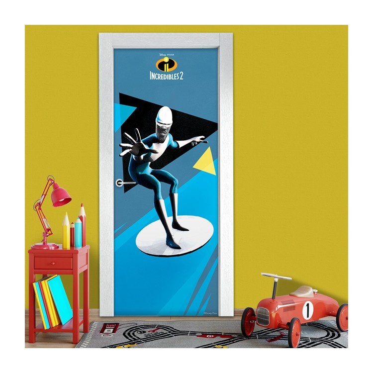 Αυτοκόλλητο Πόρτας Frozone, Incredibles!