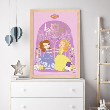 Sofia The First is Dancing Πίνακας σε Καμβά
