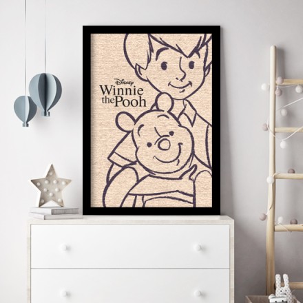 Christopher and Winnie Πίνακας σε Καμβά