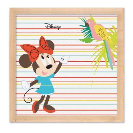 Η Minnie και ο παπαγάλος