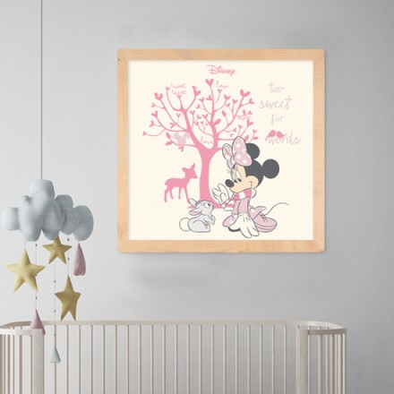 Minnie Mouse happy Πίνακας σε Καμβά