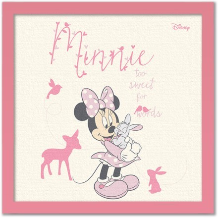 Too sweet for words, Minnie Mouse! Πίνακας σε Καμβά