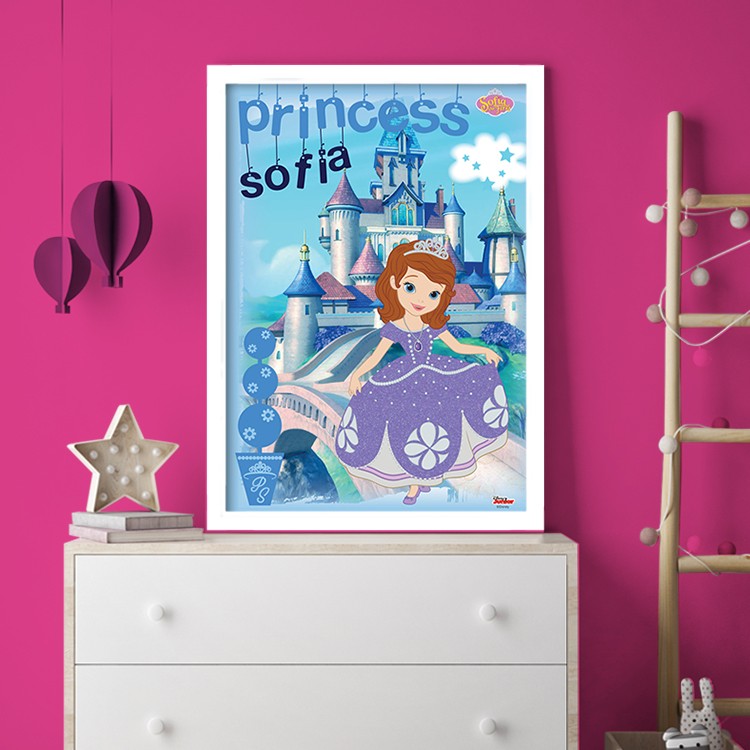 Πίνακας σε Καμβά Princess Sofia the First!