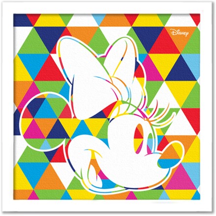Minnie Mouse in a colourful!