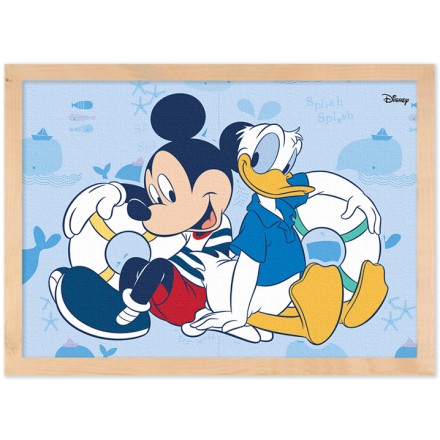 Mickey Mouse & Donald Duck! Πίνακας σε Καμβά