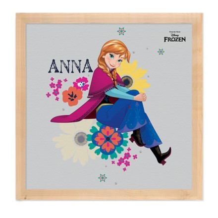 Anna with flowers