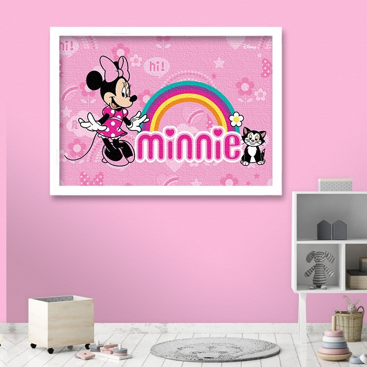 Πίνακας σε Καμβά Hi, Minnie Mouse!