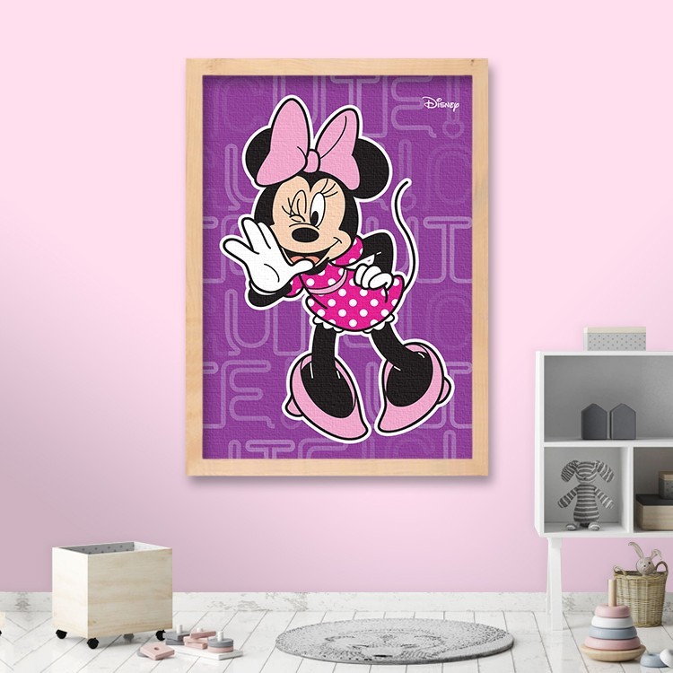 Πίνακας σε Καμβά Γεια σου Minnie Mouse
