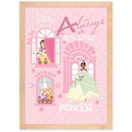 Busy Princess Πίνακας σε Καμβά