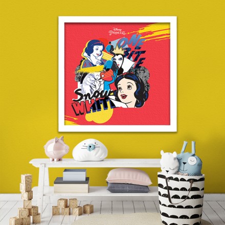 One bite, Snow White! Πίνακας σε Καμβά
