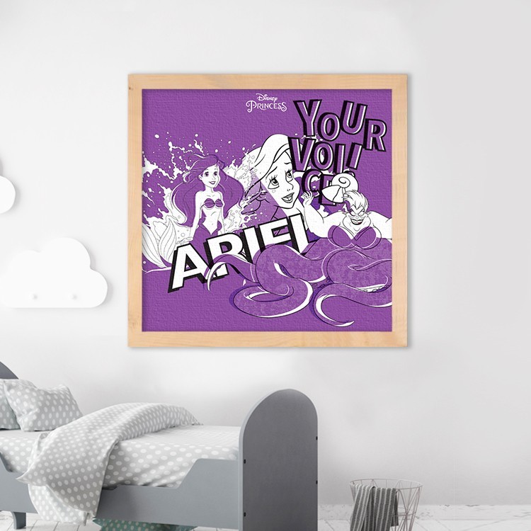 Πίνακας σε Καμβά Your voice, Princess Ariel!