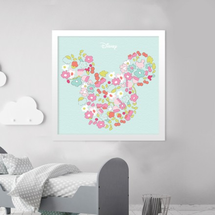 Flowers, Minnie Mouse Πίνακας σε Καμβά
