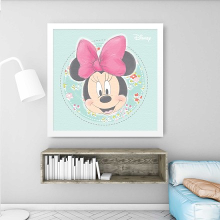 Happy Minnie Mouse!! Πίνακας σε Καμβά