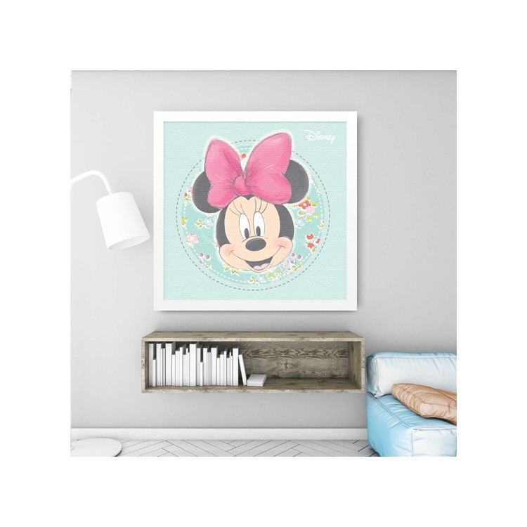 Πίνακας σε Καμβά Happy Minnie Mouse!!