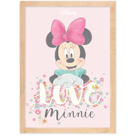 Minnie is smiling! Πίνακας σε Καμβά
