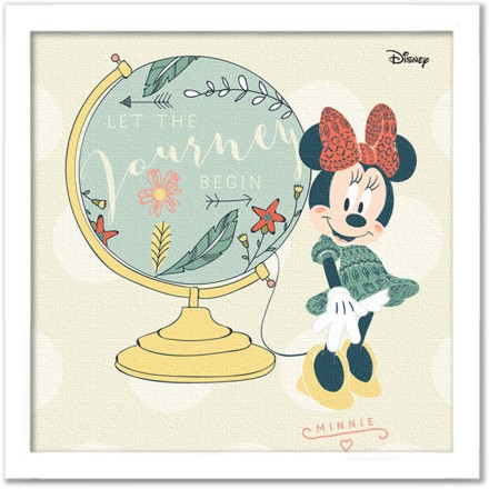 Let the journey begin, Minnie Mouse!