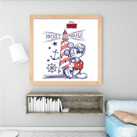 Ο Mickey Mouse δίπλα στον φάρο αγναντεύει!