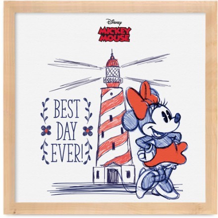 Η καλύτερη μέρα με την Minnie Mouse! Πίνακας σε Καμβά