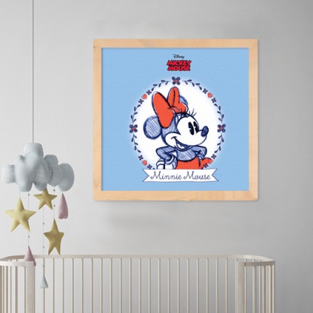 Minnie Mouse με λουλουδάκια!