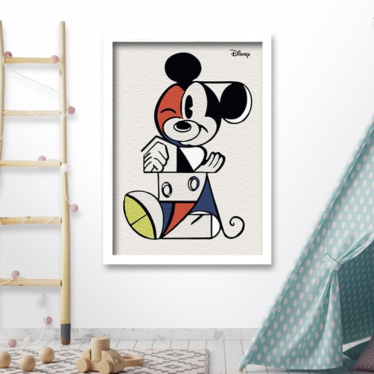 Πίνακας σε Καμβά Μοντέρνα τέχνη, Mickey Mouse!!