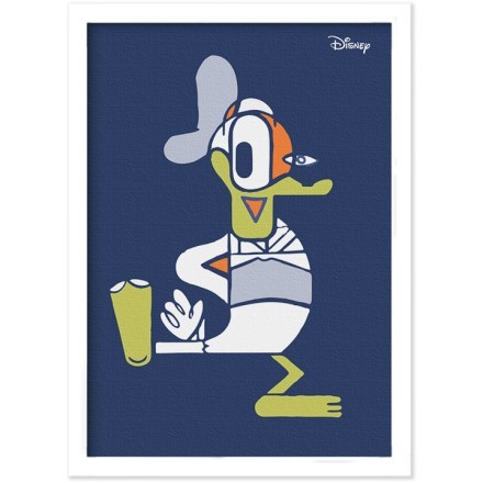 Ο Donald Duck, abstract art!