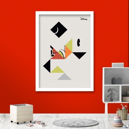Abstarct art, Mickey Mouse!
