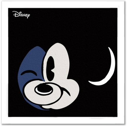 Το πρόσωπο του Mickey, αφηρημένη τέχνη!