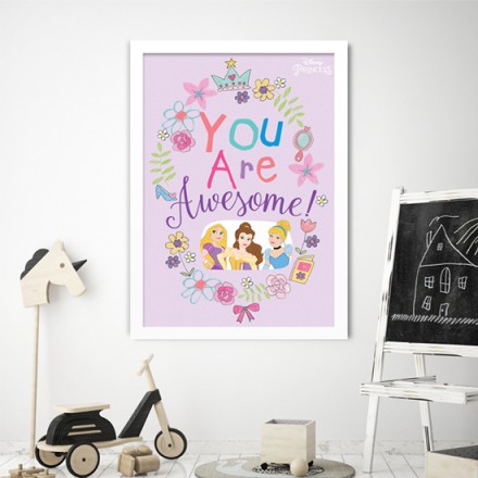 You are awesome Princess Πίνακας σε Καμβά