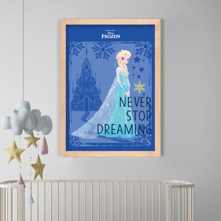 Never stop dreaming, Elsa