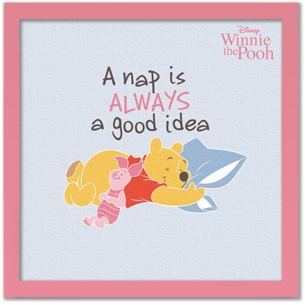 A nap is always a good idea, Winnie the Pooh