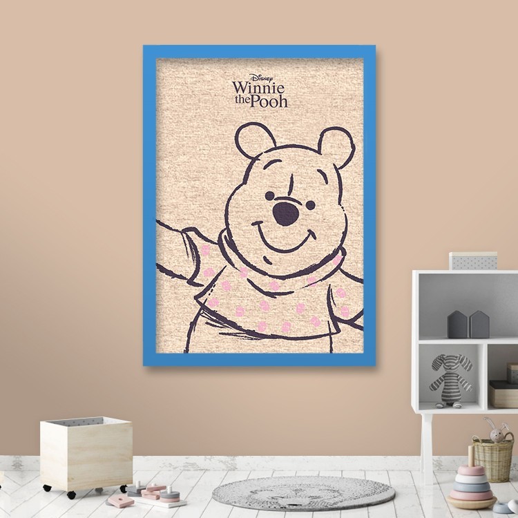 Πίνακας σε Καμβά Ο Winnie το αρκουδάκι