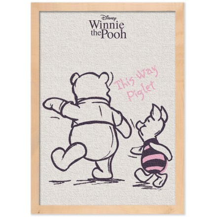 This way piglet, Winnie the Pooh