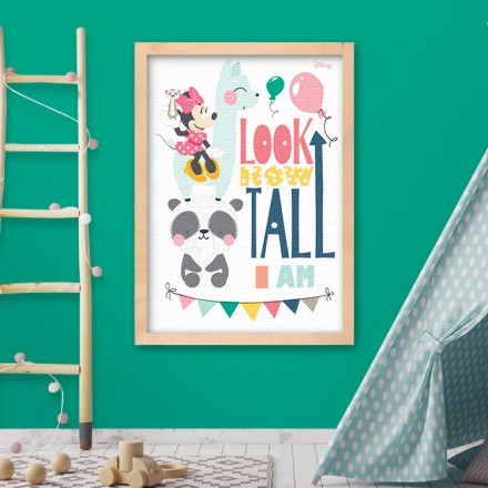 Look how tall i am, Minnie Mouse! Πίνακας σε Καμβά