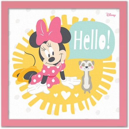 Hello little one, Minnie Mouse!