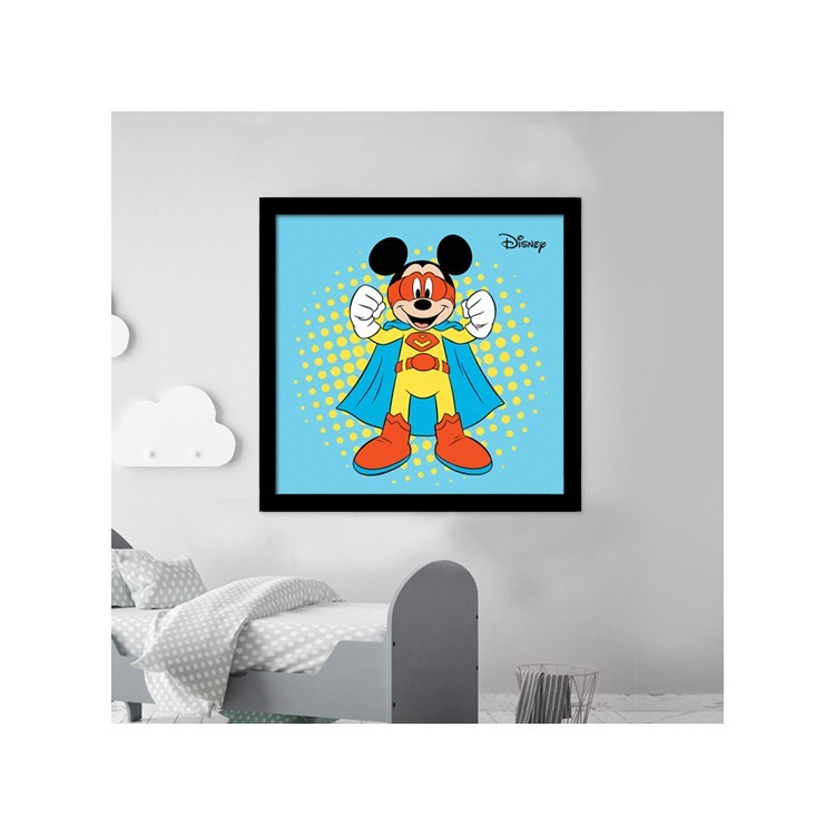 Πίνακας σε Καμβά Mickey Mouse Σούπερ Ήρωας