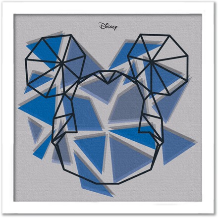 Line art with Mickey Mouse!