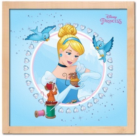 Lovely Cinderella, Princess Πίνακας σε Καμβά