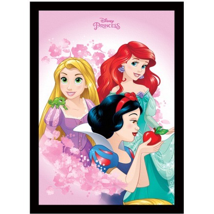 Rapunzel, Ariel, Snow white Πίνακας σε Καμβά