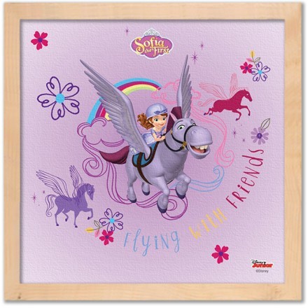 Minimus & Sofia are flying