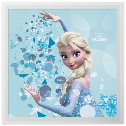 Elsa with snow,!