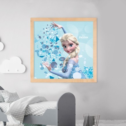 Elsa with snow,!