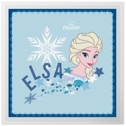Elsa with snow