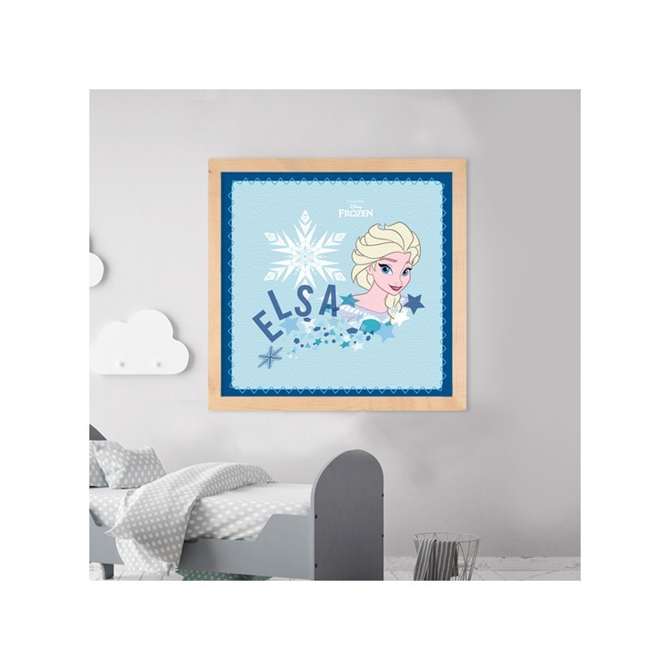 Πίνακας σε Καμβά Elsa with snow