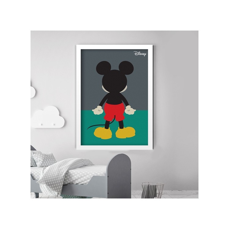Πίνακας σε Καμβά Η φιγούρα του Mickey Mouse