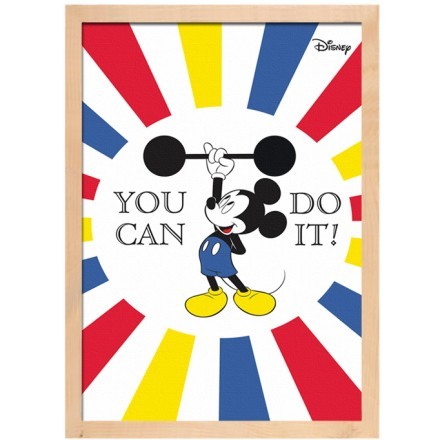 You can do it, Mickey Mouse