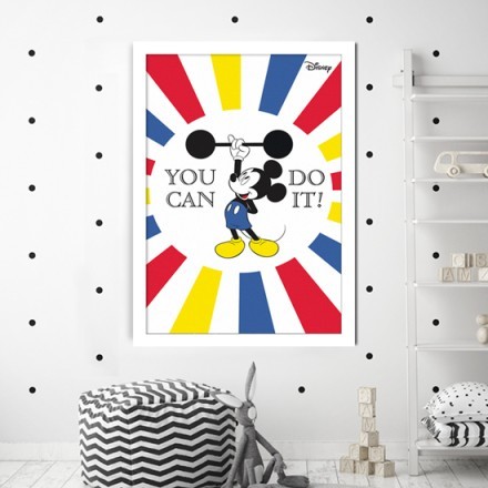 You can do it, Mickey Mouse