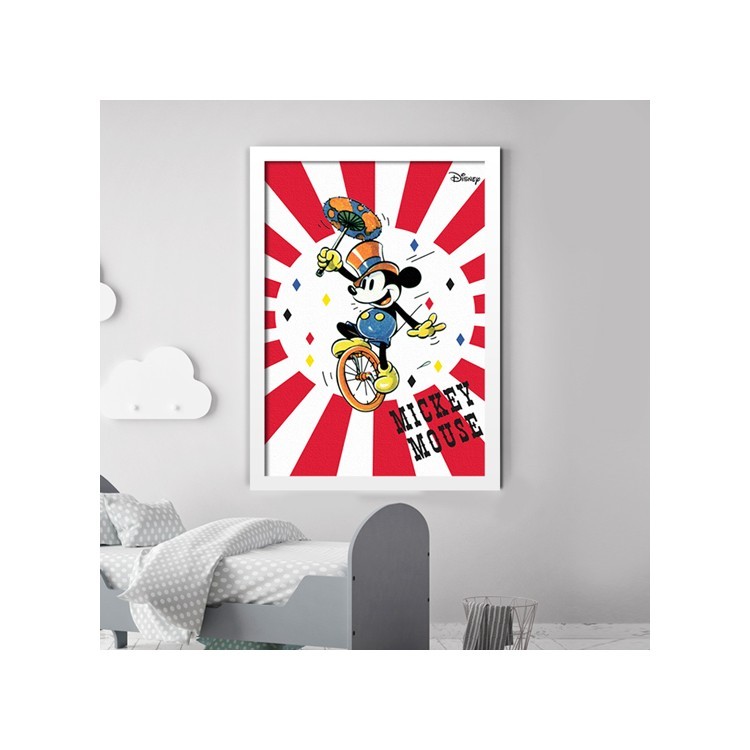 Πίνακας σε Καμβά Happy Mickey Mouse!