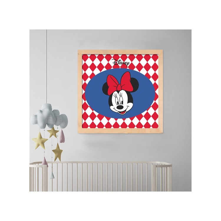 Πίνακας σε Καμβά Red Minnie Mouse!