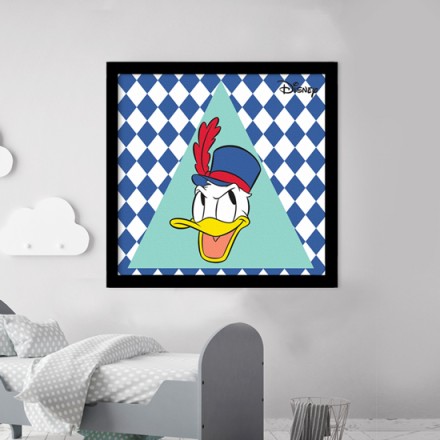 Donald Duck is singing! Πίνακας σε Καμβά
