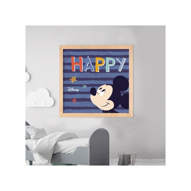 Πίνακας σε Καμβά Χαρούμενος Mickey